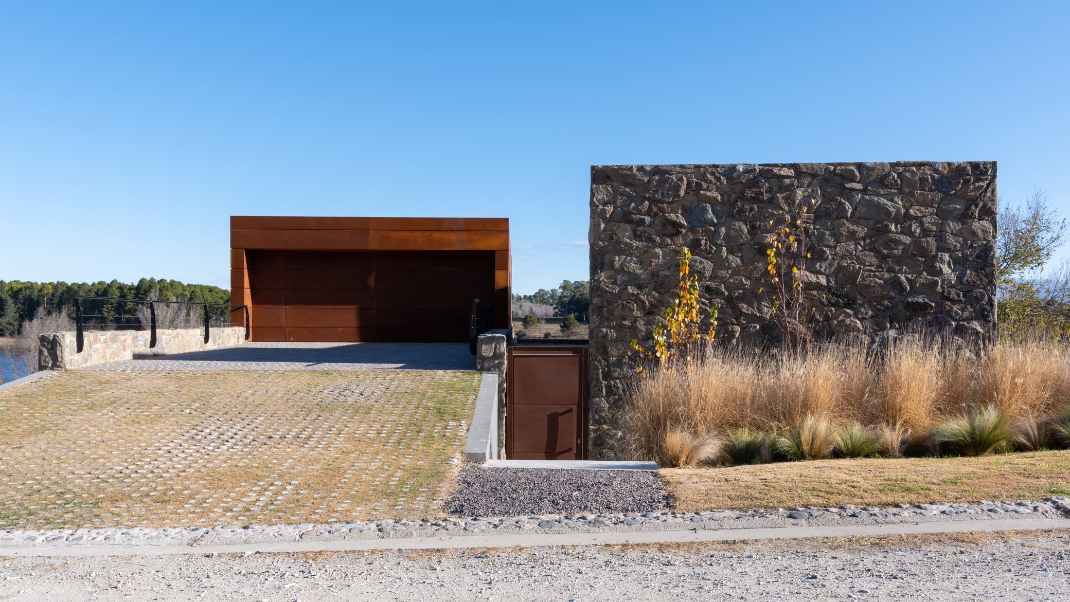 car parking at backside of the home